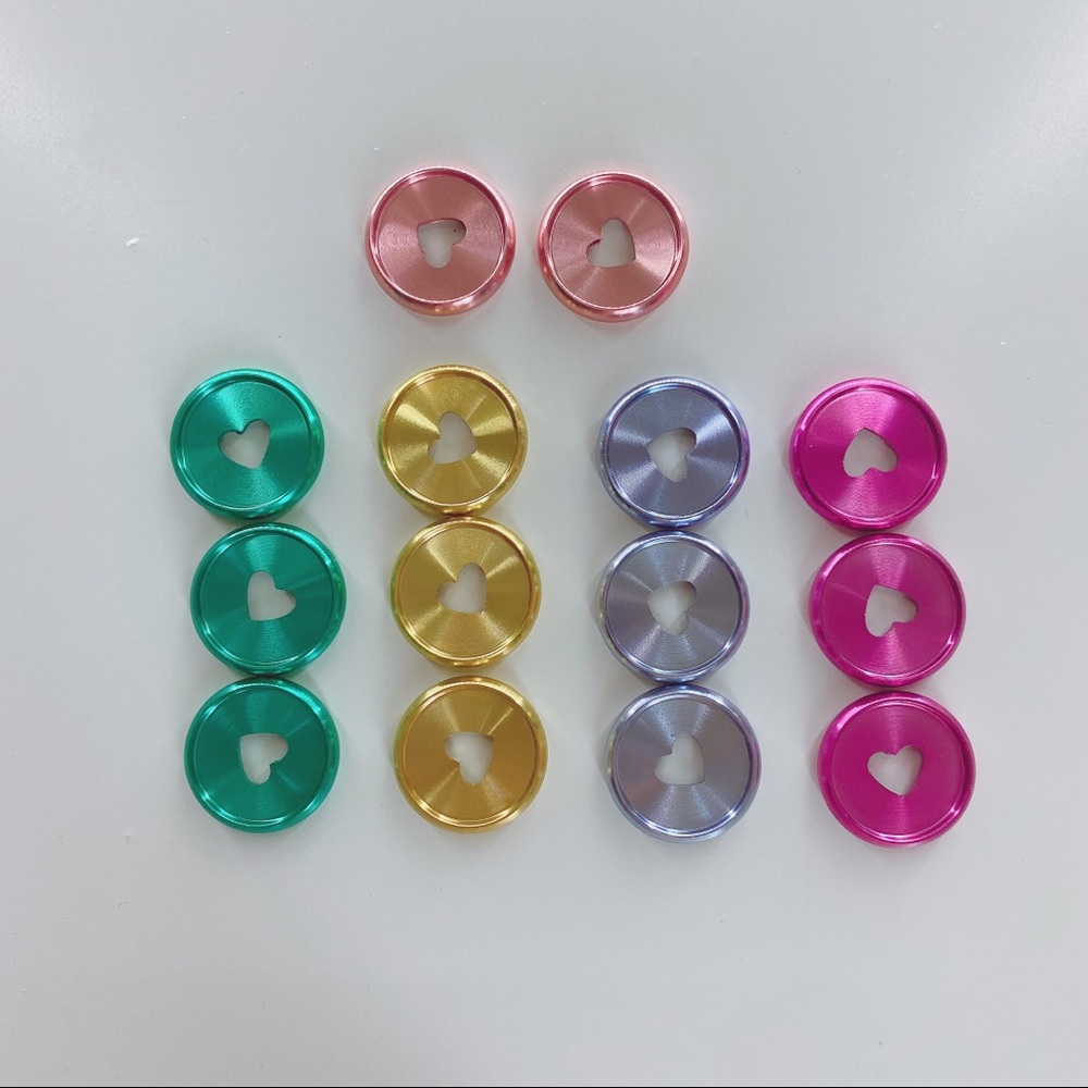 Mini metal happy planner disc